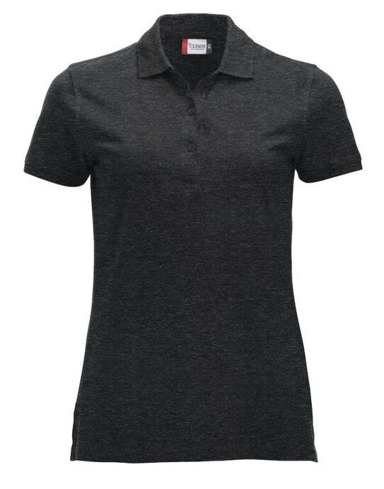Clique CQ028246 Short Sleeve Classic Marion - Anthracite Melange