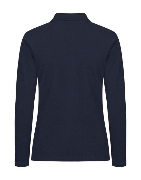 Clique CQ028263 Stretch Premium Polo L/S Women - Dark Navy