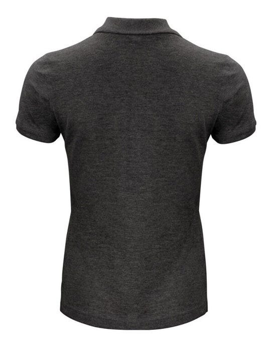 Clique CQ028265 Ladies Classic OC Polo - Anthracite Melange