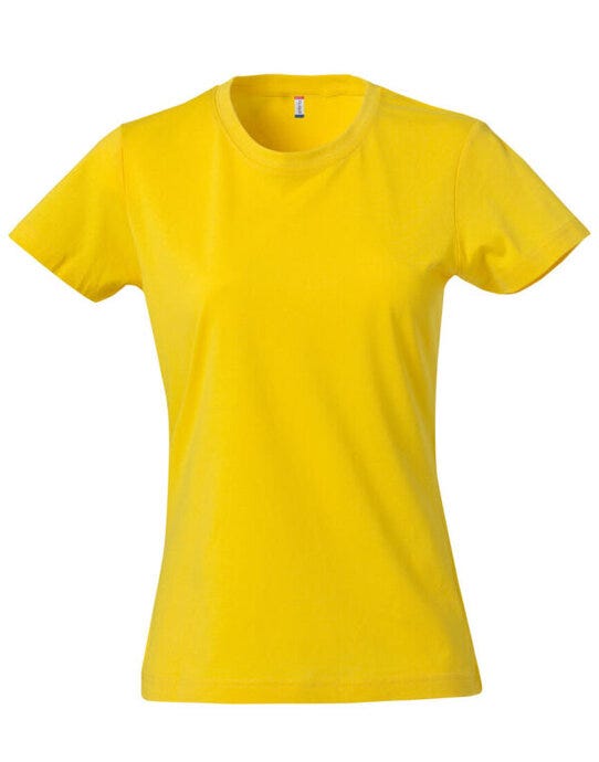 Clique CQ029031 Ladies Basic T - Lemon