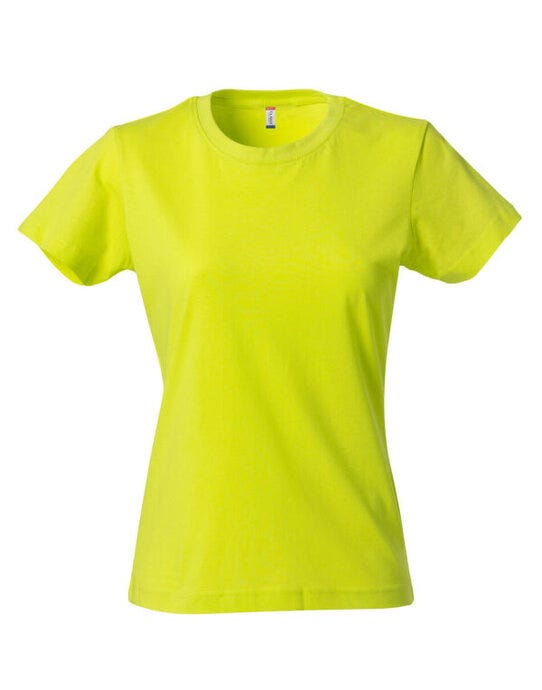 Clique CQ029031 Ladies Basic T - Visibility Green
