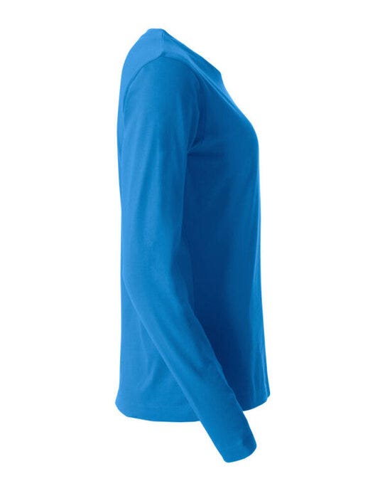Clique CQ029034 Ladies L/S Basic-T - Royal Blue