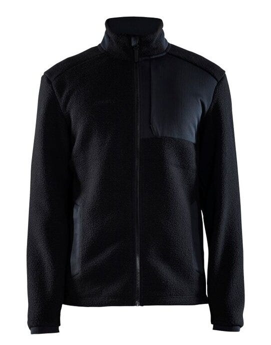 Craft CR1912220 Men's ADV Explore Pile Fleece Jkt - Black