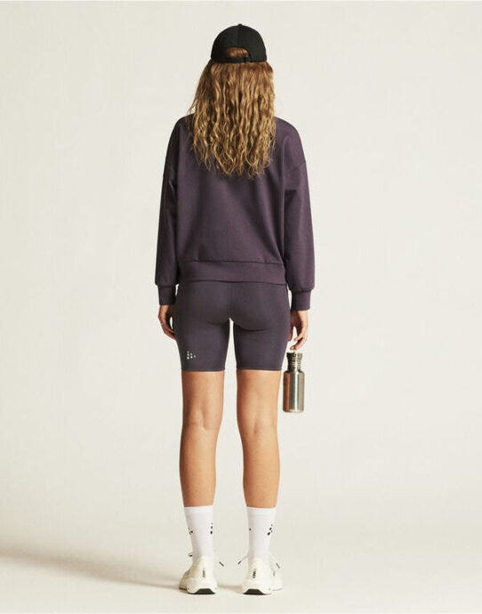 Craft CR1914770 Ladies ADV Join RN Sweatshirt - Dark Plum