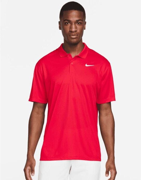 Nike DH0822 Dri-FIT Victory Solid Polo (LC) - University Red