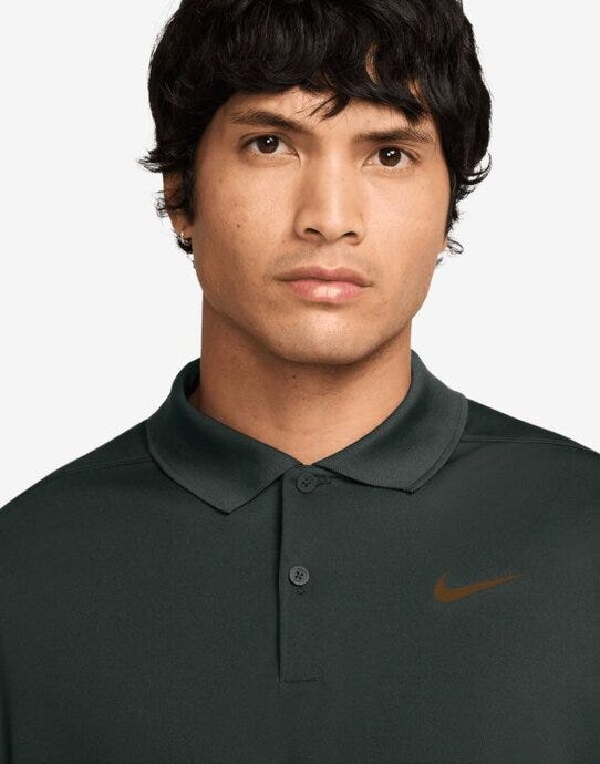 Nike DH0822 Dri-FIT Victory Solid Polo (LC) - Night Forest/Olive Flak