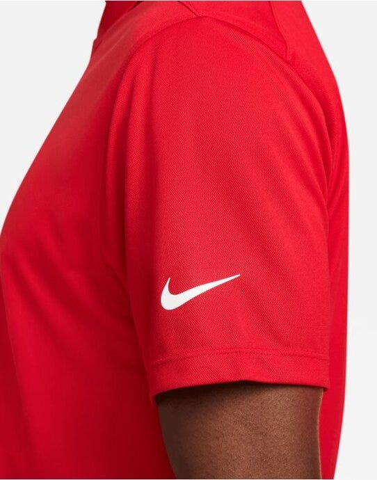 Nike DH0824 Dri-FIT Victory Solid Polo - University Red