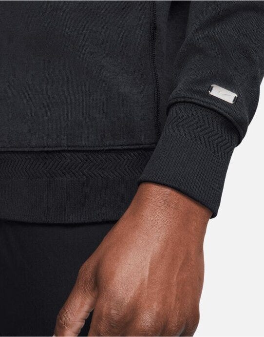 Nike DH0986 Dri-FIT Player Half Zip Top - Black