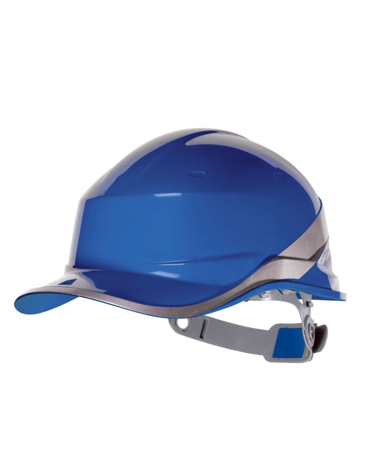 Delta Plus DIAMOND Hi-Vis Baseball Safety Helmet - Blue