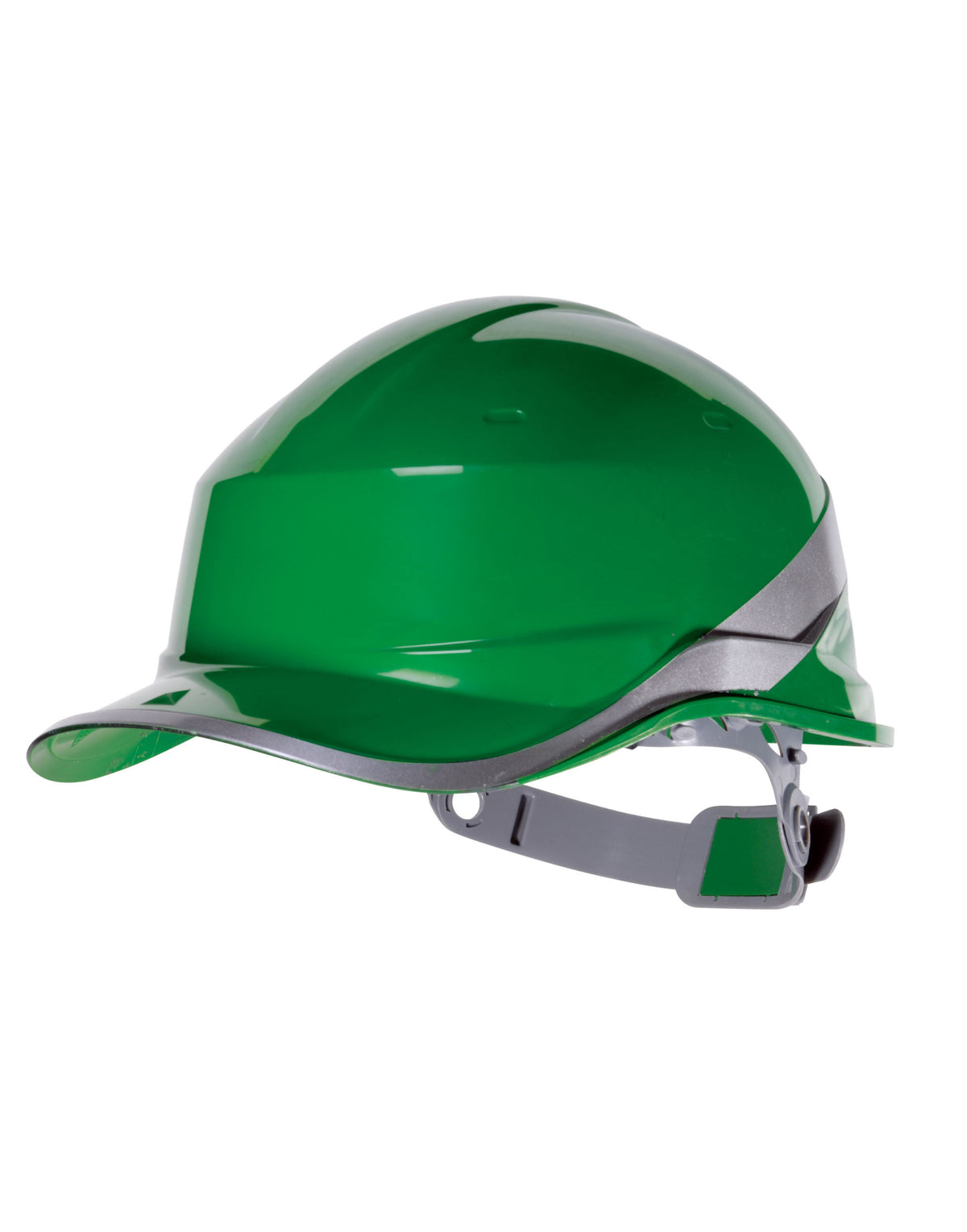 Delta Plus DIAMOND Hi-Vis Baseball Safety Helmet - Green