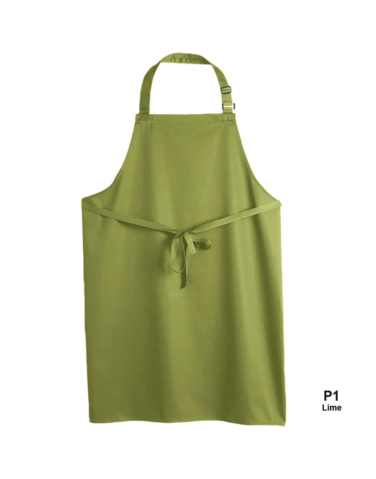 Dennys DP200 Multi-Coloured Bib Apron - Lime