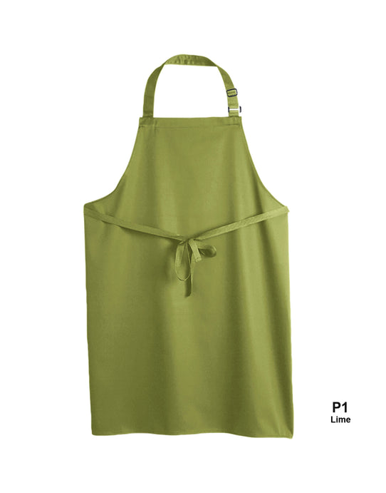 Dennys DP200 Multi-Coloured Bib Apron - Lime