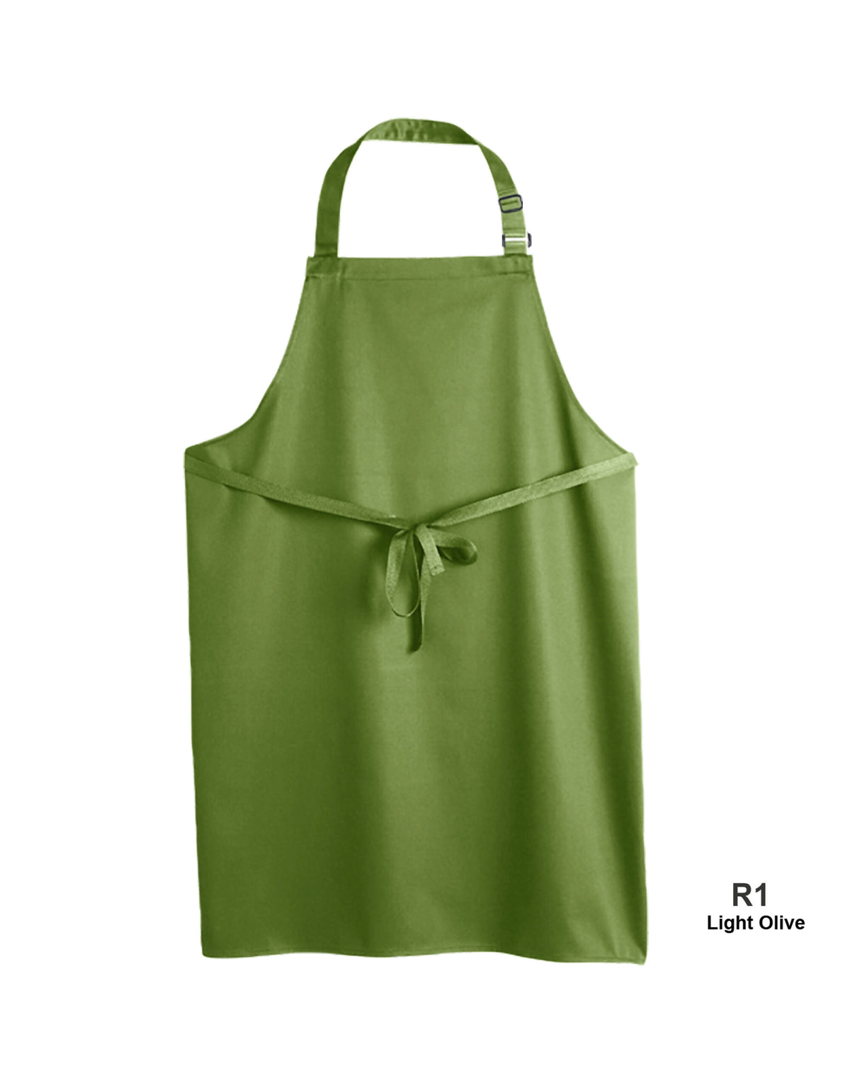 Dennys DP200 Multi-Coloured Bib Apron - Light Olive
