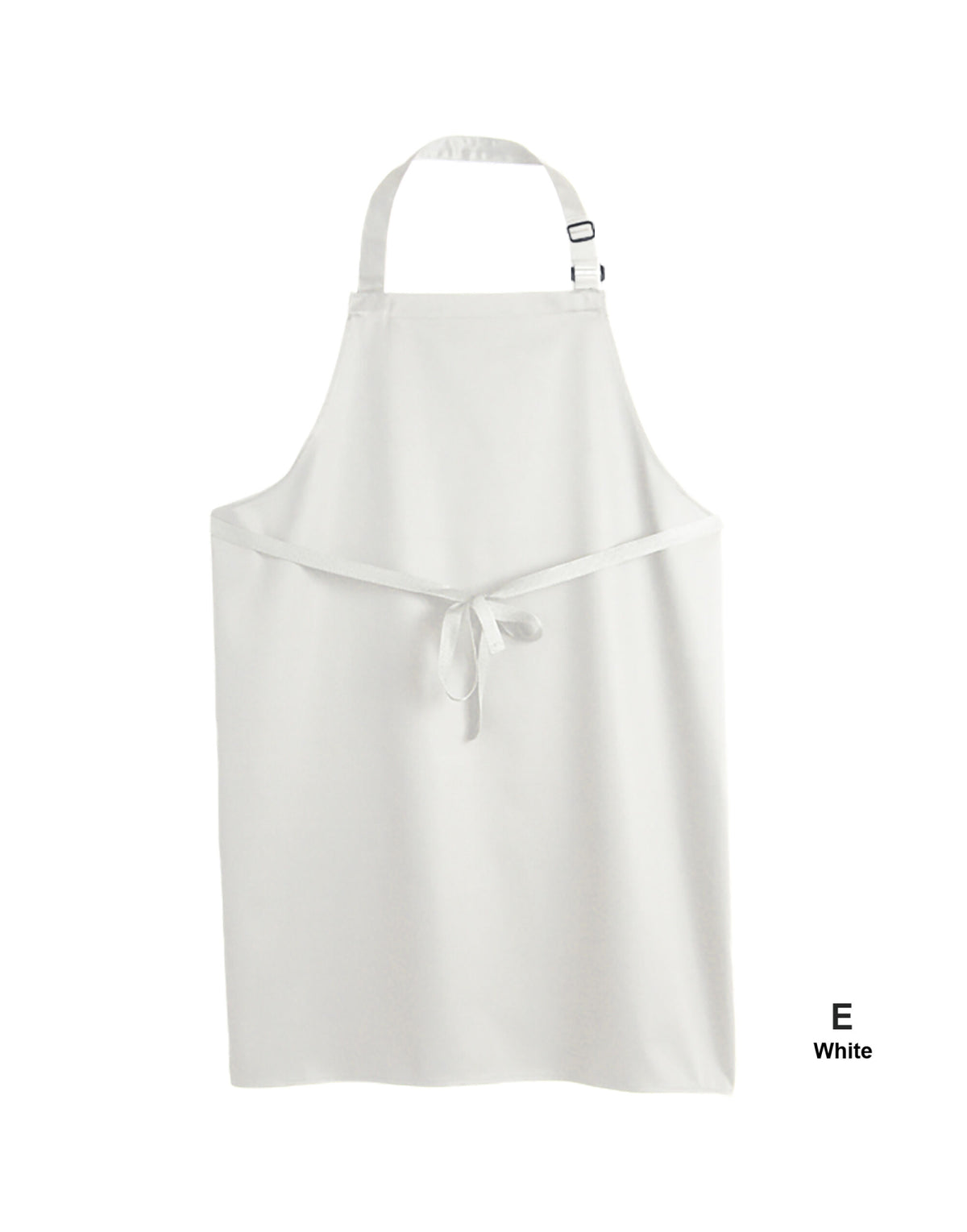 Dennys DP200 Multi-Coloured Bib Apron - White
