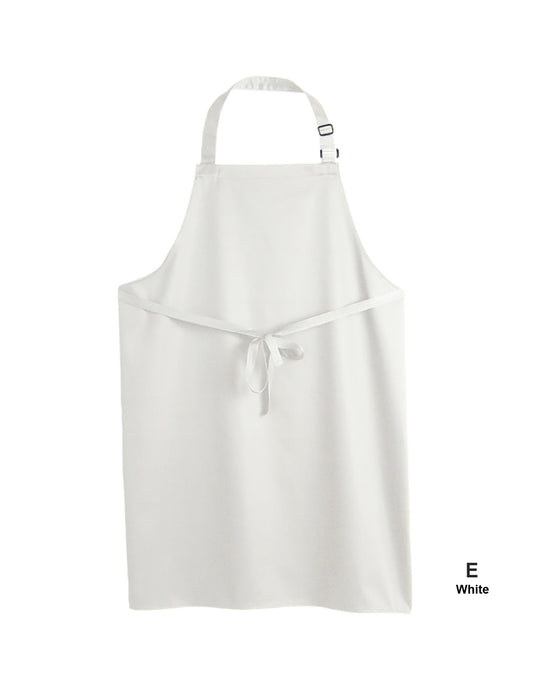 Dennys DP200 Multi-Coloured Bib Apron - White