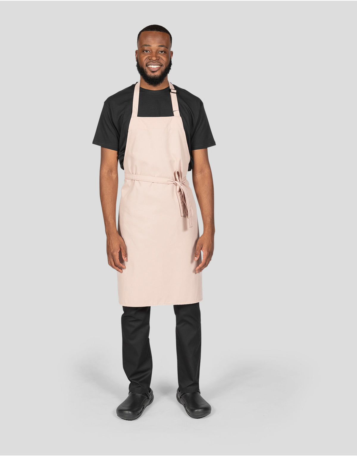Dennys DP200 Multi-Coloured Bib Apron - Biscuit