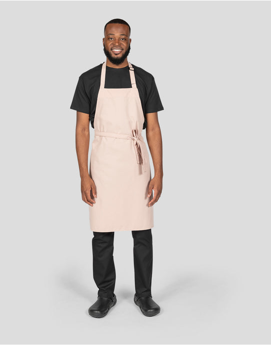 Dennys DP200 Multi-Coloured Bib Apron - Biscuit