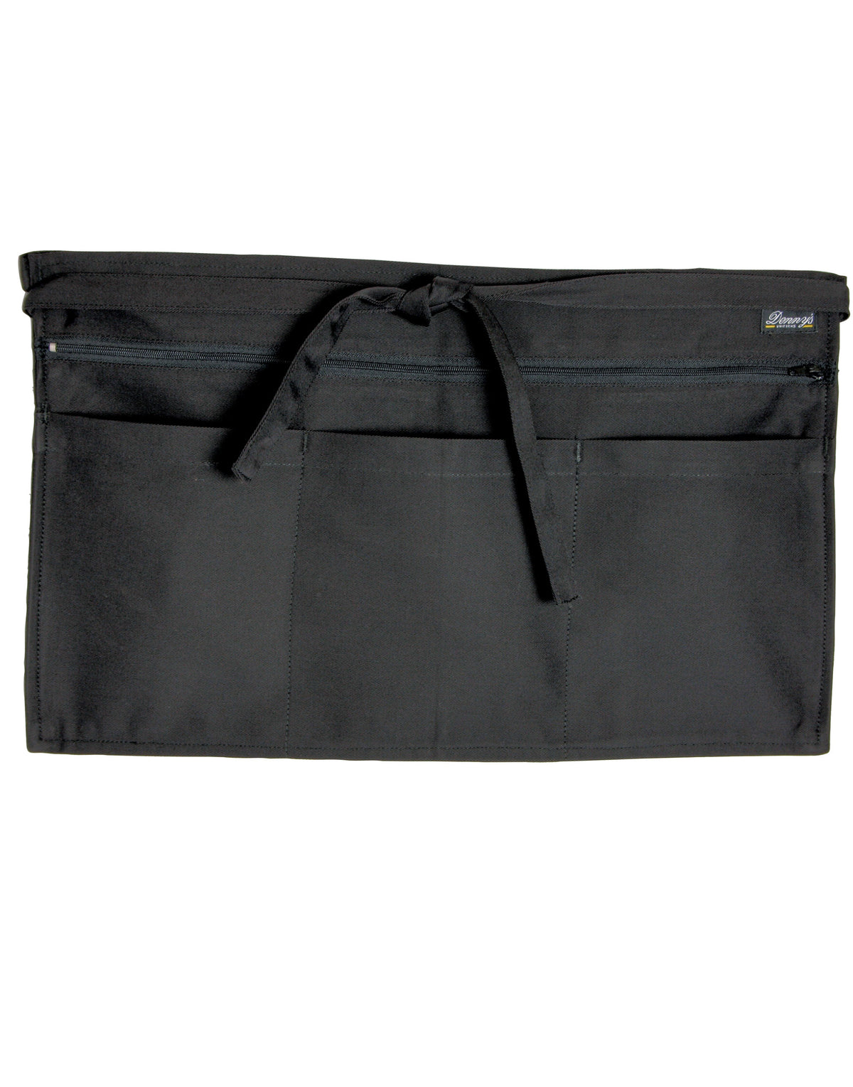 Dennys DW15 Full Zip Multi-Pocket Apron - Black
