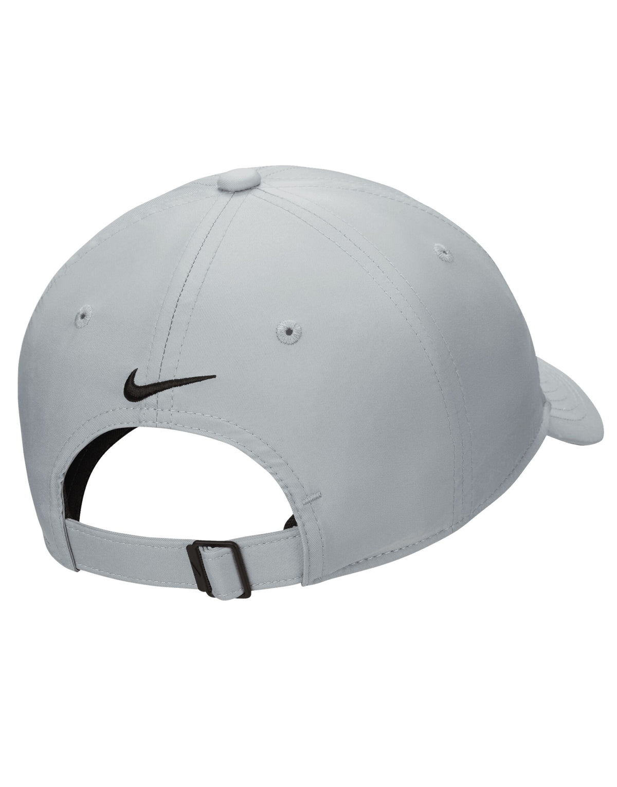 Nike FB6452 DF Structured Blank Front Cap - Light Smoke Grey/black
