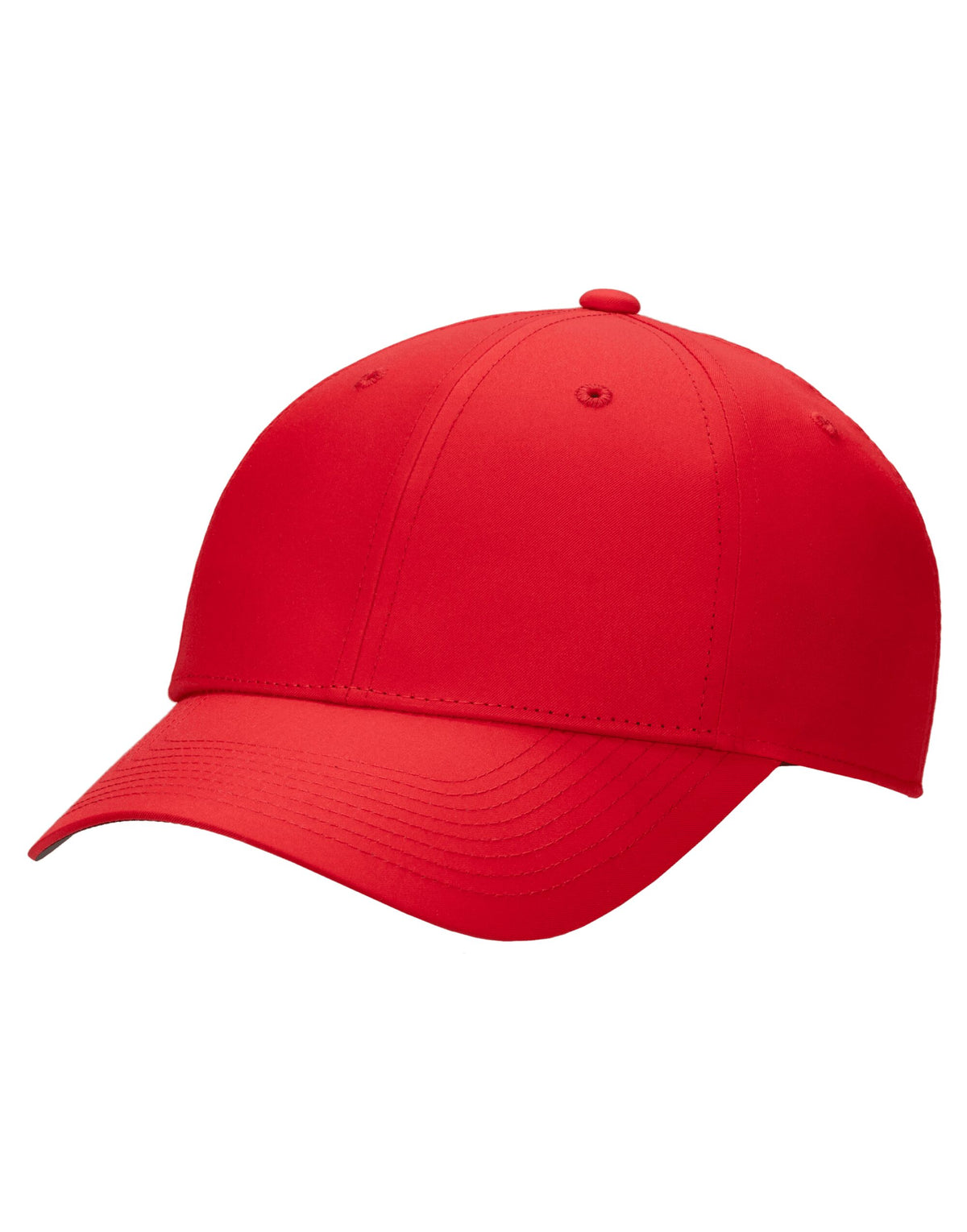 Nike FB6452 DF Structured Blank Front Cap - University Red/White
