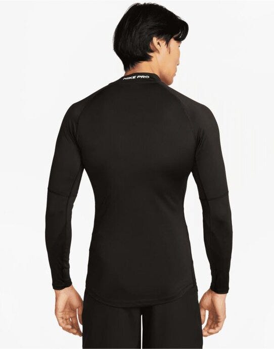 Nike FB7908 Men's Dri-FIT Fitness Long Sleeve - Black