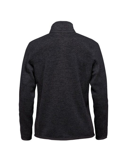 Stormtech FHZ-1W Ladies Avalanche FZ Fleece Jkt - Black Heather