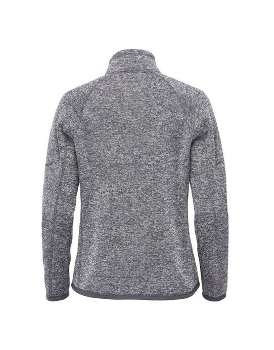 Stormtech FHZ-1W Ladies Avalanche FZ Fleece Jkt - Granite Heather
