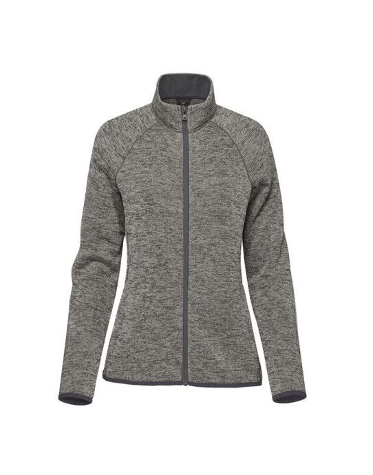 Stormtech FPX-1W Women's Yosemite FZ Fleece Jkt - Granite Heather
