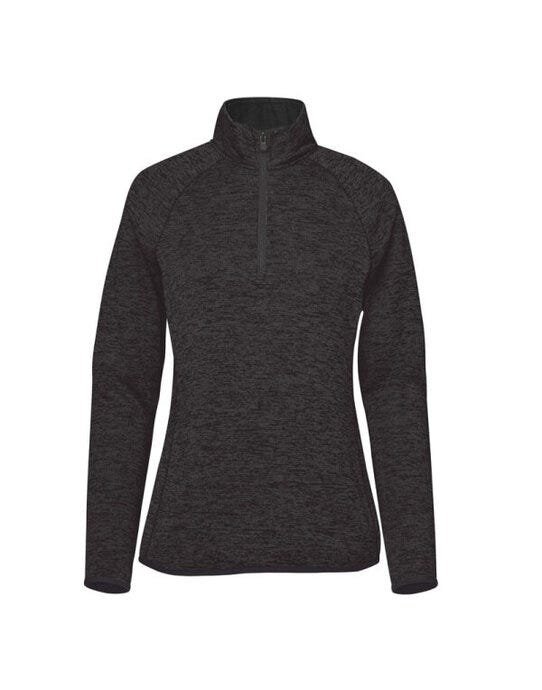 Stormtech FPX-2W Women Yosemite HZip Pullover - Black Heather