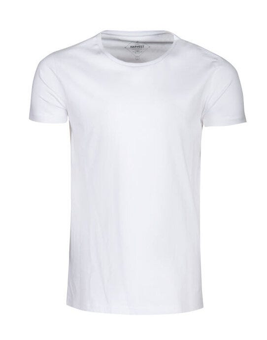 James Harvest HAR2114005 Twoville Crew Neck T-Shirt - White