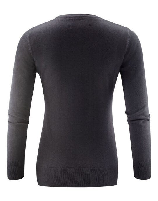 James Harvest HAR2122509 Ashland U-Neck Ladies Knit - Black