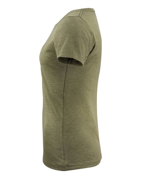 James Harvest HAR2124005 Twoville Ladies T-Shirt - Moss Green