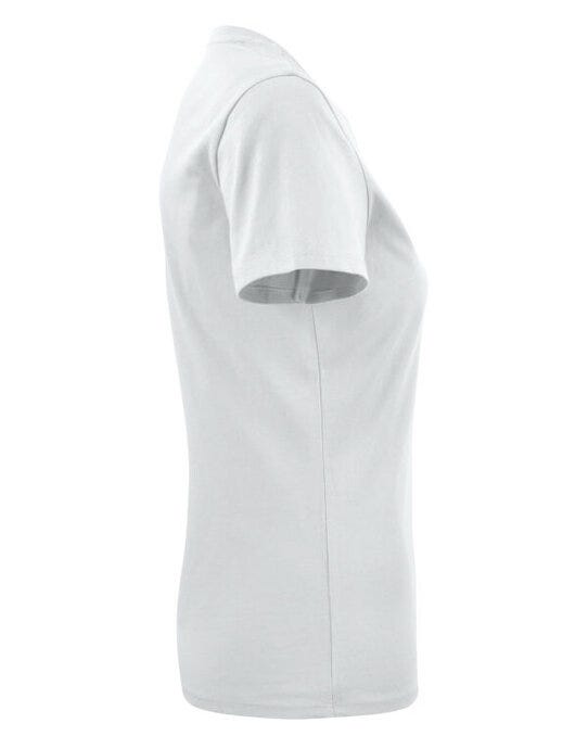 James Harvest HAR2124008 American U Ladies T-Shirt - White
