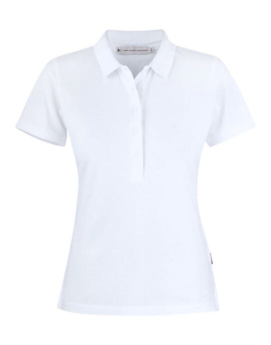 James Harvest HAR2125034 Sunset Ladies Polo - White