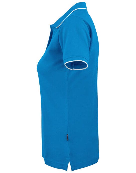 James Harvest HAR2125036 Greenville Ladies Polo - Bright Blue