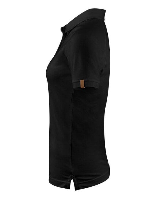 James Harvest HAR2125037 Brookings Ladies Polo - Black