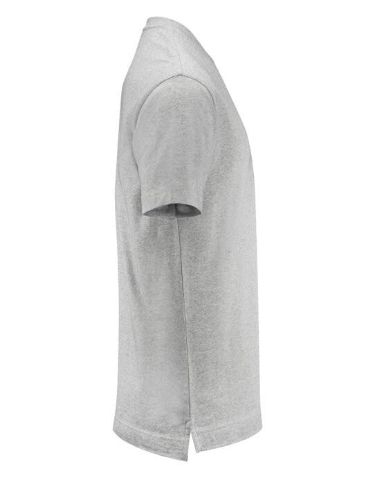 James Harvest HAR2134019 Devons Relaxed Fit T-Shirt - Grey Melange