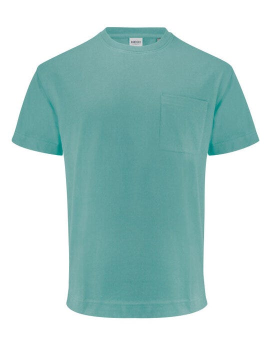 James Harvest HAR2134019 Devons Relaxed Fit T-Shirt - Aloe Green