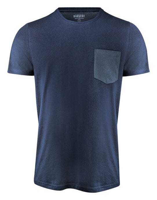 James Harvest HAR2134020 Walcott T-Shirt - Navy