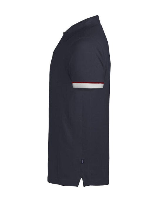 James Harvest HAR2135023 Anderson Pique Polo - Navy
