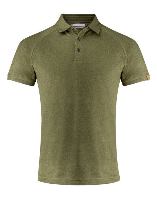 James Harvest HAR2135038 Brookings Modern Polo - Moss Green