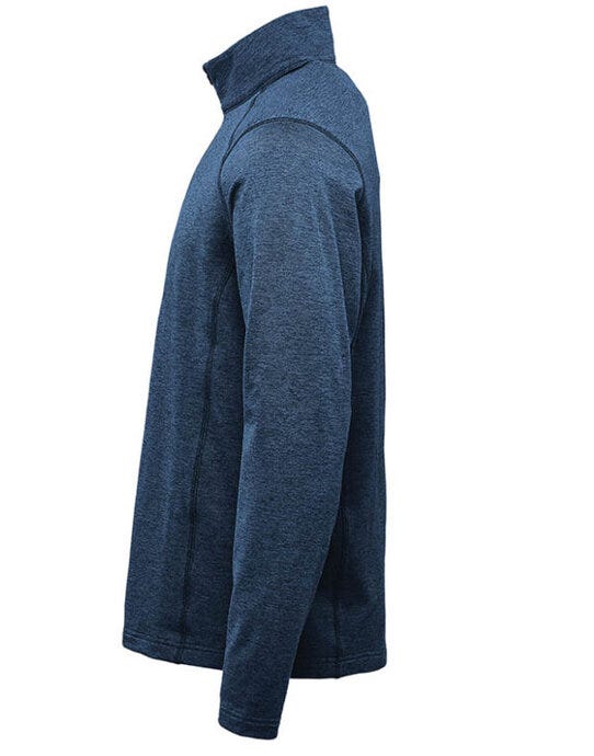 Stormtech HTZ-2 Mens Treeline 1/4 Zip Pullover - Dark Navy Heather