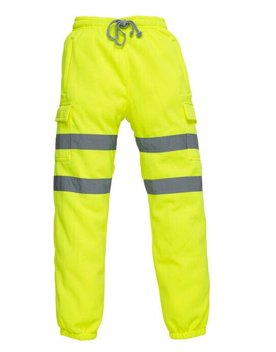 Yoko HV016T Hi Vis Jogging Pants - Hi-Vis Yellow