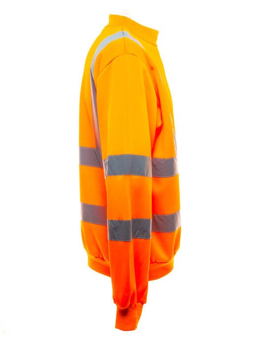 Yoko HVJ510 Hi-Vis Heavyweight Sweatshirt - Hi Vis Orange
