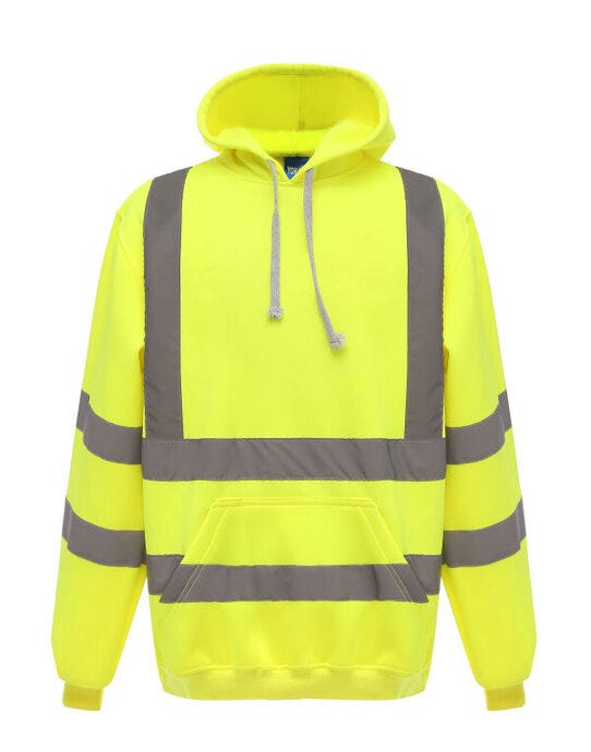Yoko HVK05 Hi-VIs Hoodie - Hi-Vis Yellow