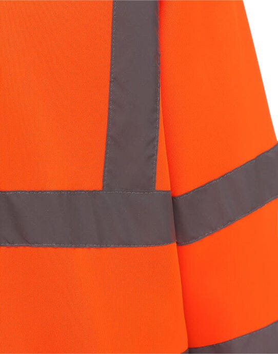 Yoko HVK06 Hi Vis 1/4 Zip Sweatshirt - Hi Vis Orange