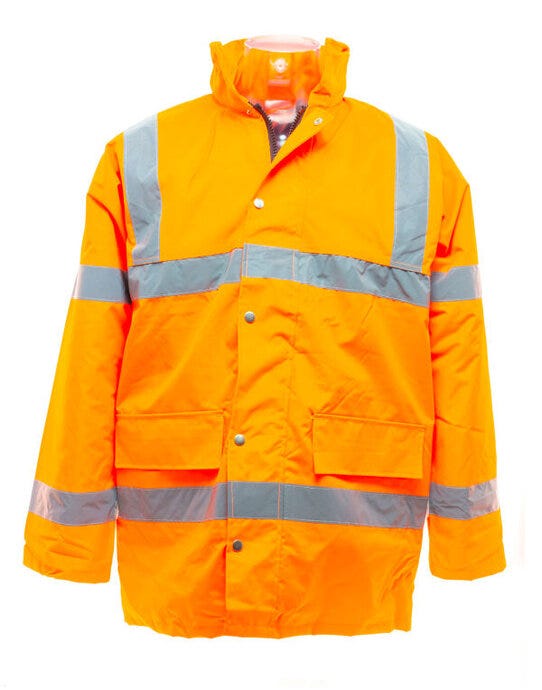 Yoko HVP300 Hi-Vis Road Safety Jacket - Hi Vis Orange