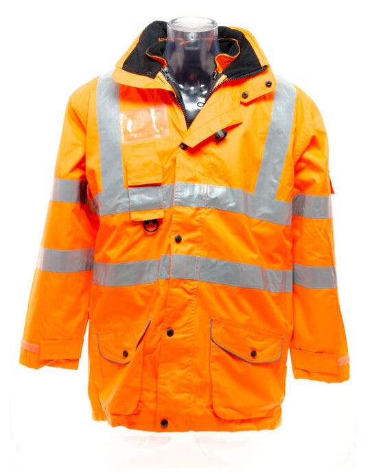 Yoko HVP711 Hi Vis Multi-Function 7-In-1 Jacket - Hi Vis Orange