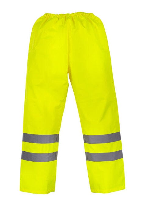 Yoko HVS461 Hi-Vis Waterproof Contractor Trs - Hi-Vis Yellow