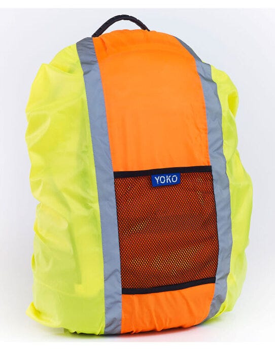 Yoko HVW068 Rucksack Cover - Hi Vis Yellow/Orange